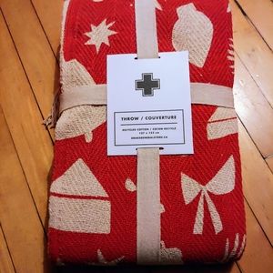 Throw blanket from Drake General Store.